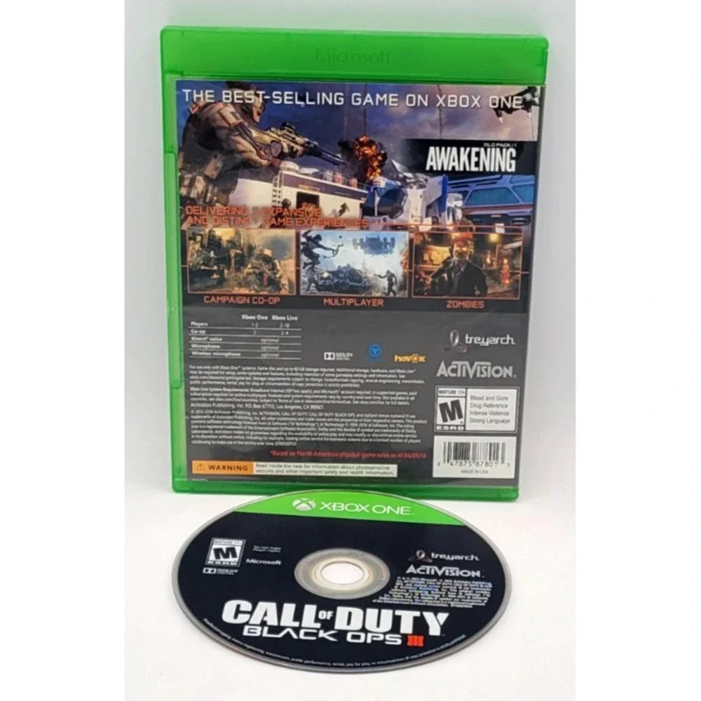 Call of Duty:‎ Black Ops III Gold Edition CIB COMPLETE BOX
